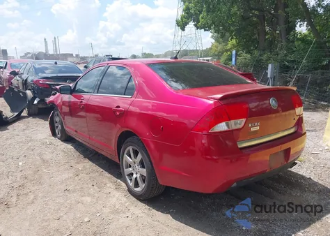 2010 Mercury Milan Premier из США, поврежденный, VIN 3MEHM0JAXAR639565